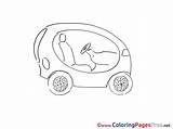 Colouring Compact Children Car Coloring Sheet Title sketch template