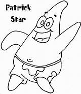 Patrick Coloring Spongebob Pages Star Drawing Printable Baby Colouring Squarepants Characters Gary Memes Cartoon Kids Starfish Print Clipart Sheets Coloringhome sketch template