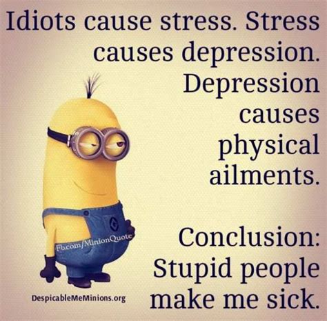 a synonym for stupid people you minions pinterest minions ordsprog og citater