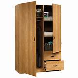 Wood Storage Cabinet With Drawers Pictures