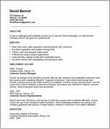 Pictures of Customer Service Objective For Resume