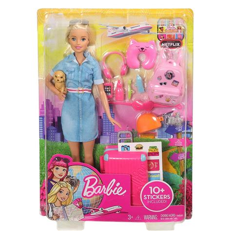 mattel barbie dream house travel doll fwv toys shopgr