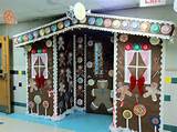 Images of Gingerbread House Door Decoration