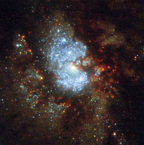 hubble space telescope sees hidden galaxy sci newscom