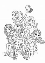 Coloring Pages Friends Forever Friend Getcolorings sketch template