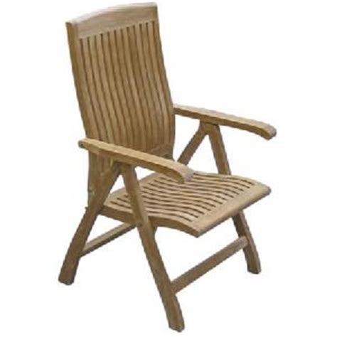 teka curve reclining dorset chairs solid teak outdoor