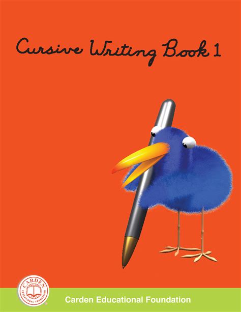 cursive writing book   carden educational foundation
