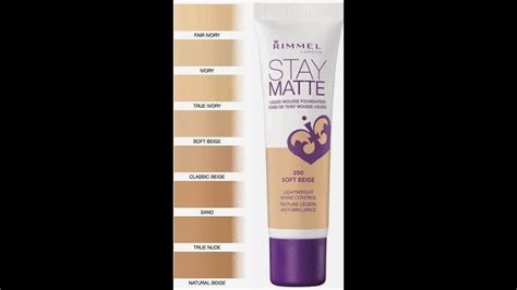 First Impression Rimmel Stay Matte Mouse Foundation Youtube