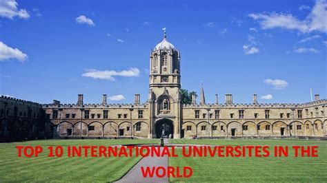 top  international universiteis   world byqrs international