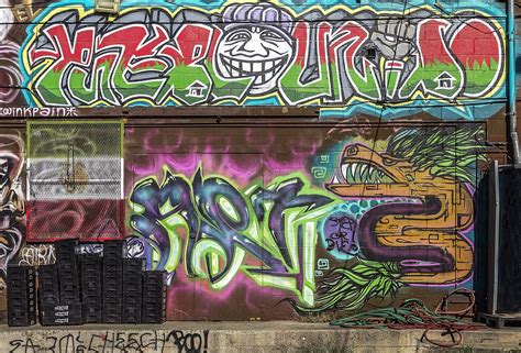 gambar abstrak jalan kota perkotaan artistik grunge coretan