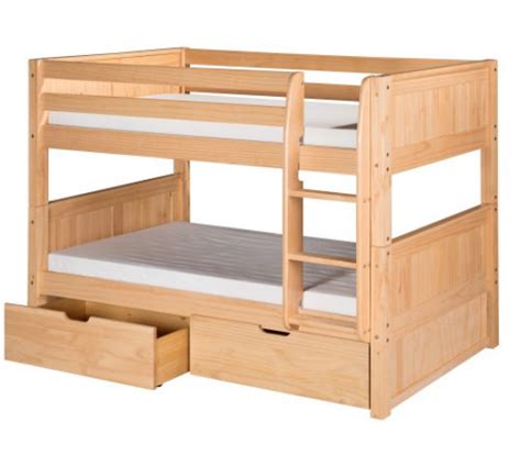 Solid Pine Wood Twin Double Bunk Bed Twin Bunk Bed For