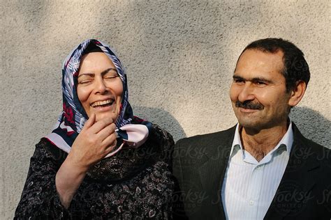 Middle Aged Turkish Couple Show Happiness And Affection By Stocksy