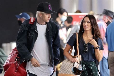 Megan Fox And Machine Gun Kelly Coiled Up And Accomplices