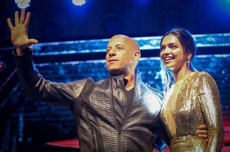 Deepika Padukone And Vin Diesel At The Xxxindiapremiere 💕