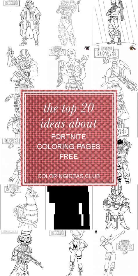 top  ideas  fortnite coloring pages    coloring