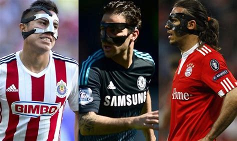 los 10 futbolistas que se sumaron a la moda de las máscaras besoccer