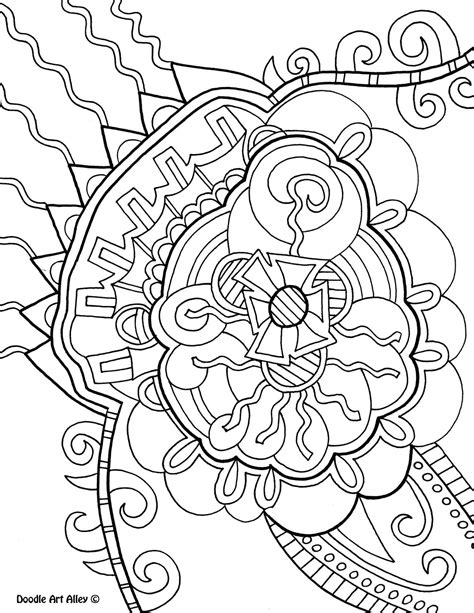 abstract coloring pages pattern coloring pages  printable