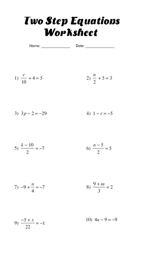 solving  step equations practice  answers tessshebaylo