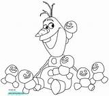 Olaf Disney Coloring Drawing Frozen Elsa Getdrawings Snowman sketch template