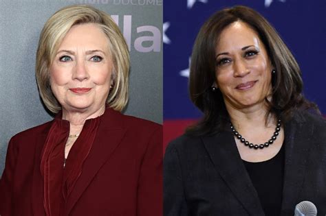 hillary clinton is standing up for kamala harris after she s called