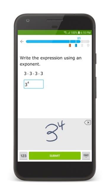 ixl app  android phones supports learning anytime