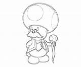 Toadsworth Coloring sketch template