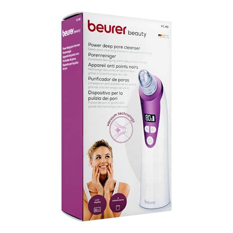 order beurer beauty power deep pore cleanser fc    price