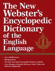 websters encyclopedic dictionary fo  english language