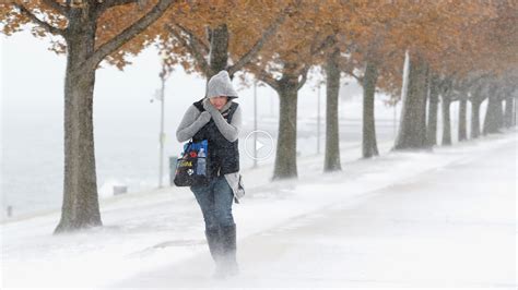extreme cold weather  snow hits    york times