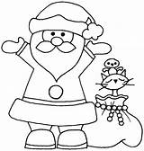 Easy Santa Claus Drawing Christmas Coloring Getdrawings Merry sketch template