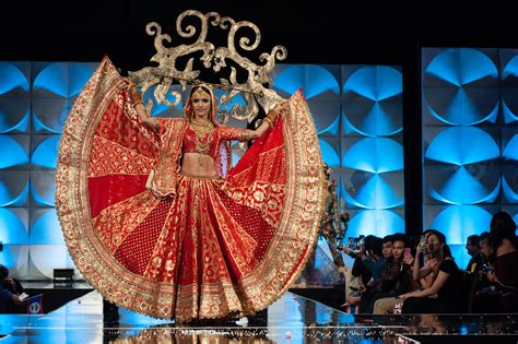 In Photos The Showstopping National Costumes At Miss