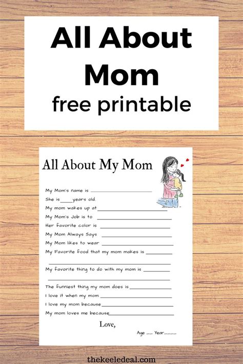 mom  printable printables  kids   mom