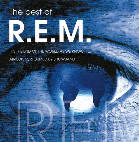 The Best Of R E M Cd Cover Hvězda