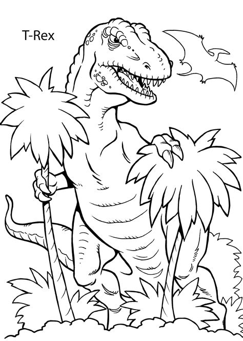 jurassic park dinosaurs coloring pages bubakidscom