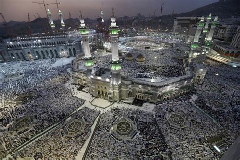 eid al adha   million muslims gather  grand mosque  mecca marks   hajj