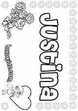 Justina Justine Hellokids Jaden sketch template