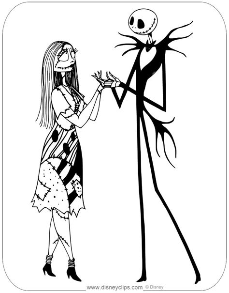 jack  sally coloring pages  thiva hellas