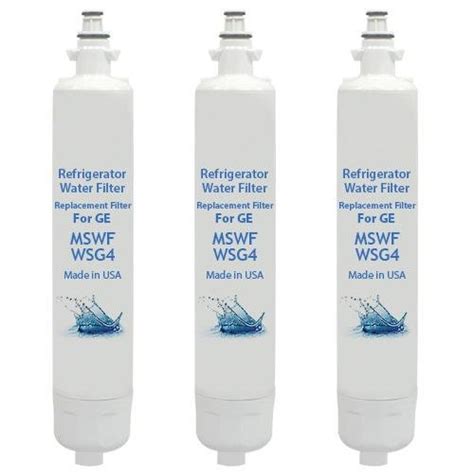Aquafresh Replacement Water Filter Cartridge For Ge Rpwf Wsg 4 3