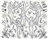 Coloring Tinkerbell Pages Printable Treasure Lost Popular sketch template