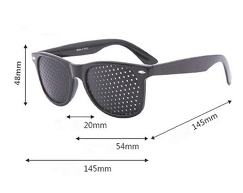 wholesale anti myopia pinhole glasses women men pin hole sunglasses eye exercise eyesight