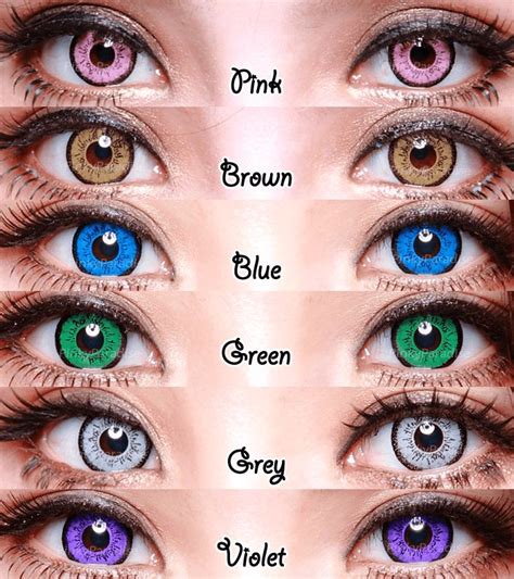 eos dolly eye series color contacts circle lenses pinkyparadise lentes de contacto