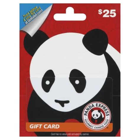 Panda Express 25 T Card – Activate And Add Value After Pickup 0