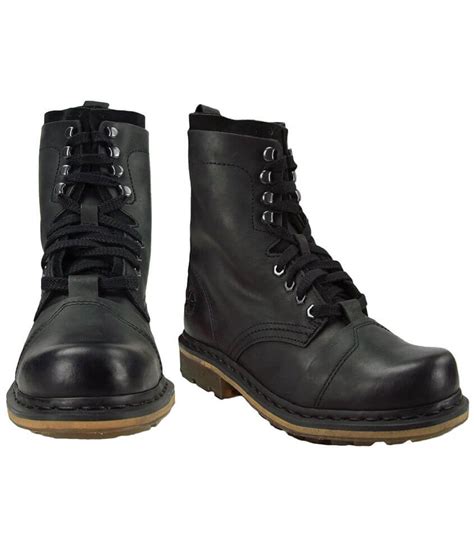 dr martens pier boot mens shoes  black buckle