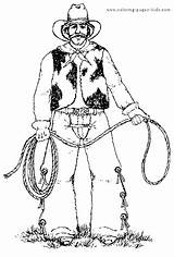 Vaqueros Cowboy Oeste Jugar Lejano sketch template