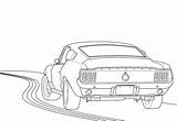 Fastback Lobo Shelby Mustangs Mewarnai Dodge Sketchite sketch template