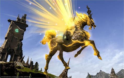 mounts  final fantasy xiv    unlock