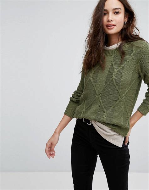 love   asos mode knit sweater ado