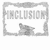 Inclusion sketch template