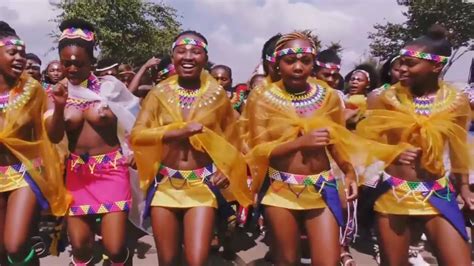 zulu girls dancing reed dance 2019 youtube
