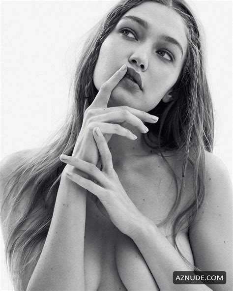 gigi hadid appeared naked in the russian edition of vogue magazine